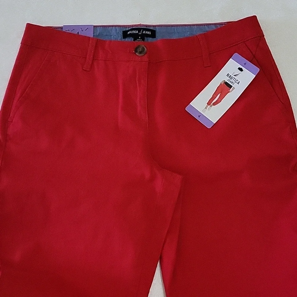 NAUTICA JEAN LADIES CHINO ANKLE PANT - Picture 4 of 8